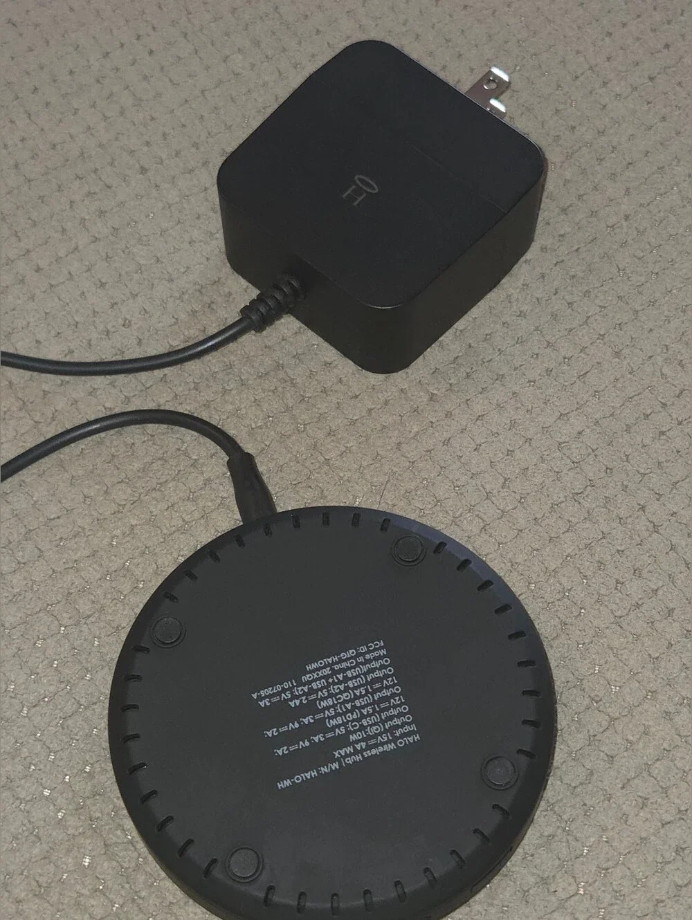 HALO Wireless Hub (Model: HALO-WH) is a versatile, 5-port multi-device charging